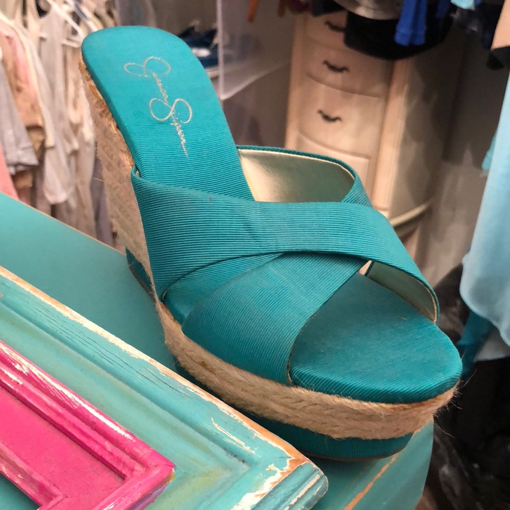 Jessica Simpson wedge